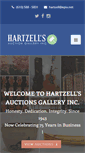 Mobile Screenshot of hartzellsauction.com